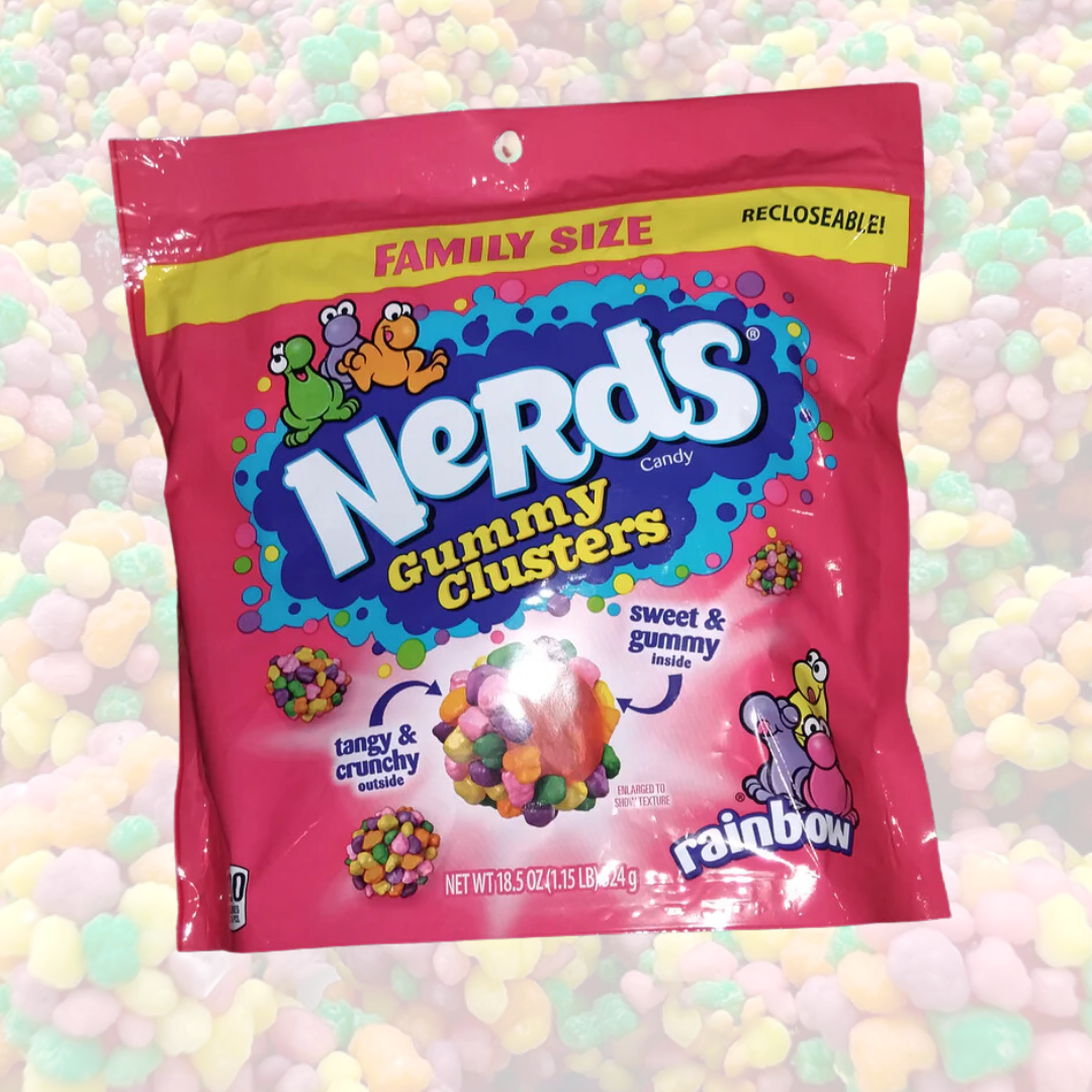 Nerds Gummy Clusters 524g Family Size