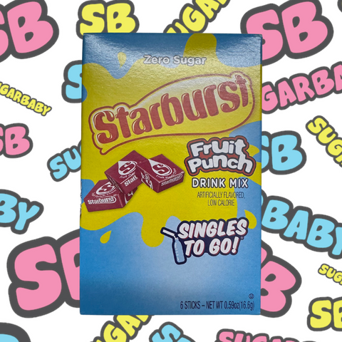 Starburst Fruit Punch Singles Drink Mix