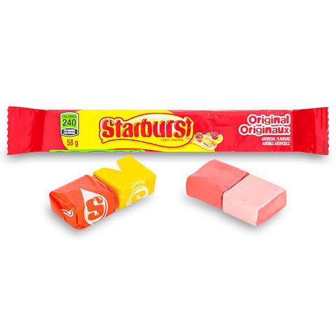 Starburst Original Fruit Chews 58g Roll