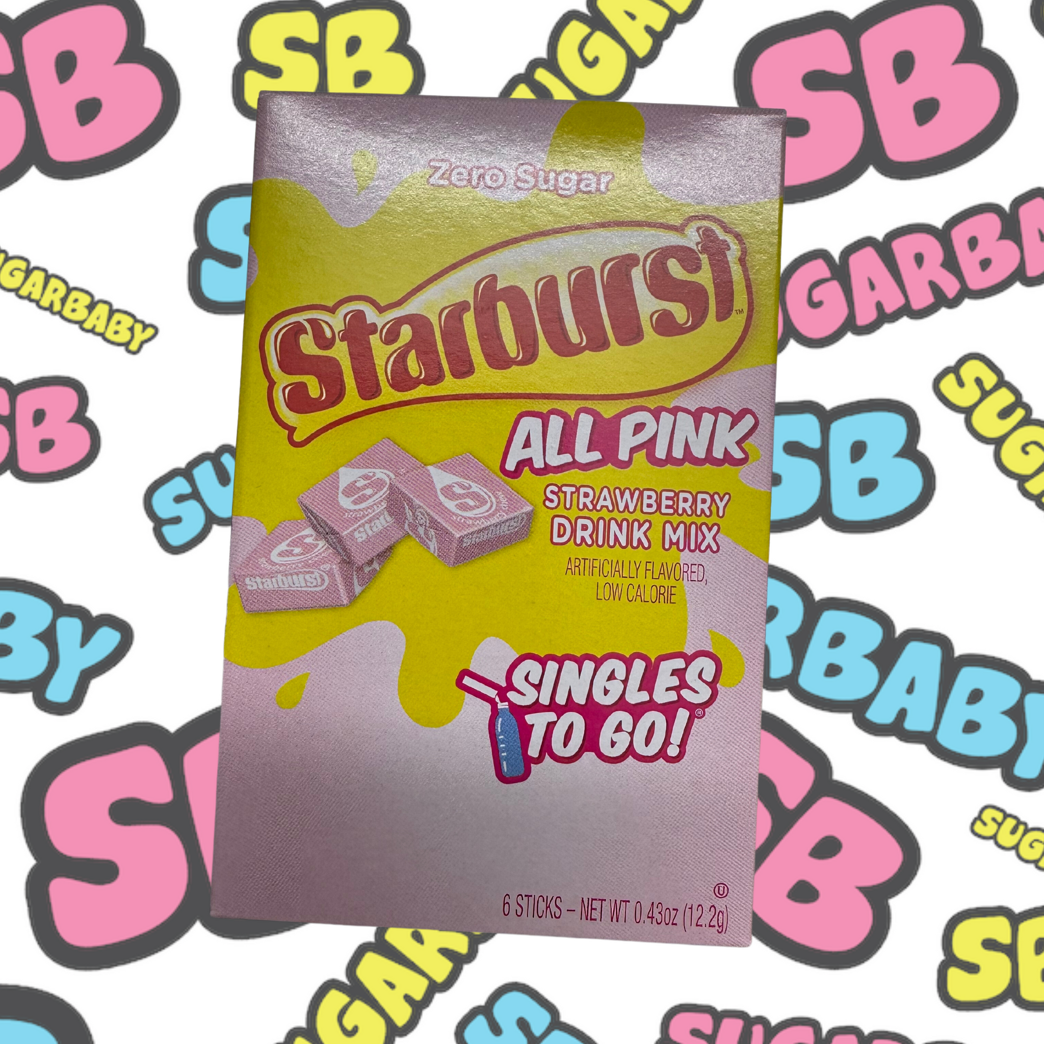 Starburst Strawberry Singles Drink Mix