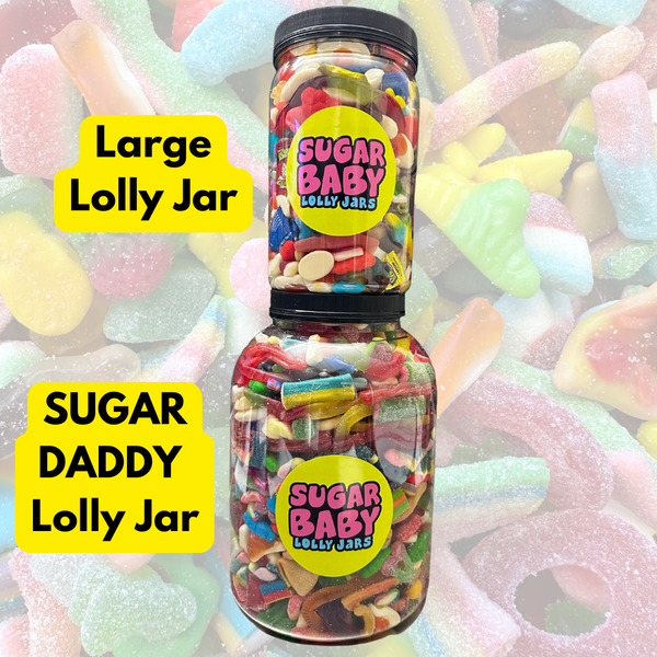 Sugar Daddy 6.5L Giant Jar (Max 30 Choices)