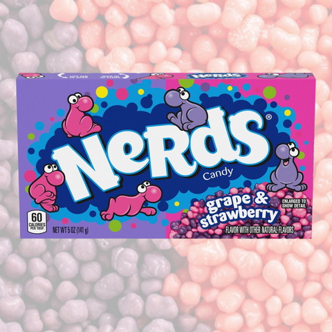 Grape & Strawberry Nerds 141g