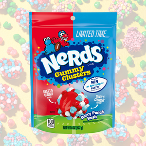 Berry Punch Rush Nerds Gummy Clusters 227g