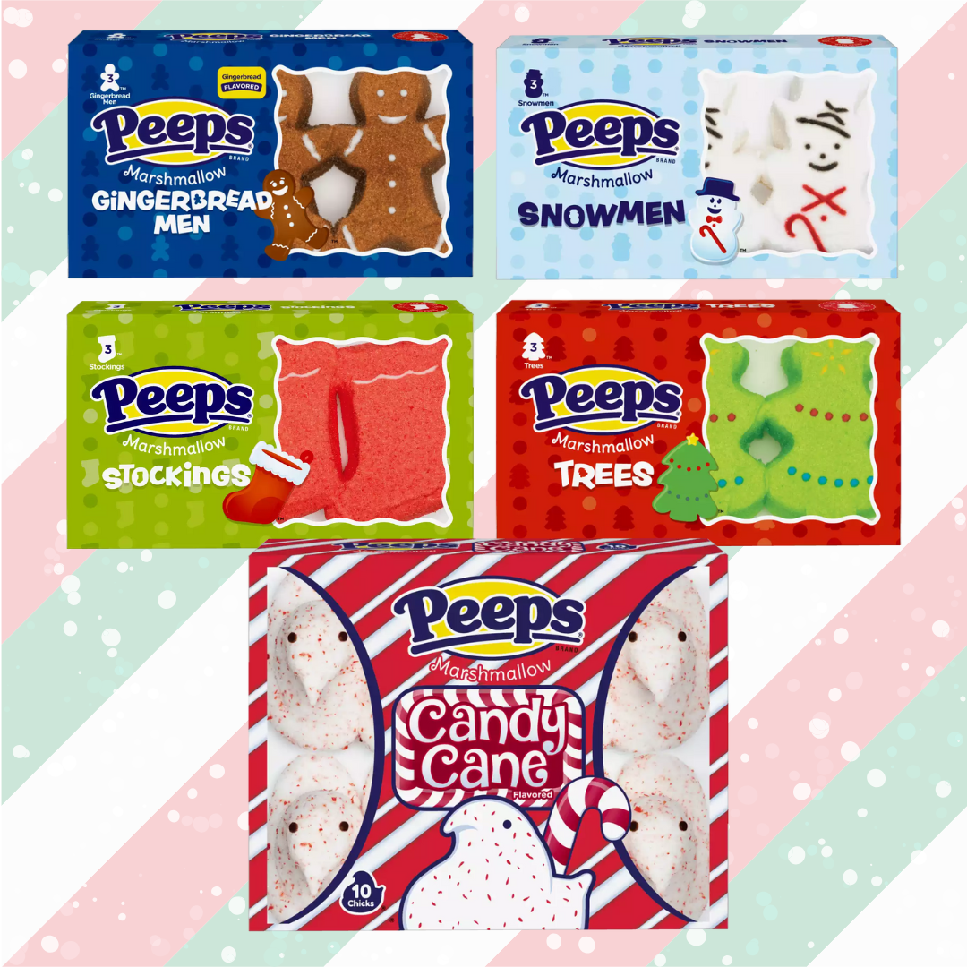 Peeps Christmas Marshmallows Variety Pack