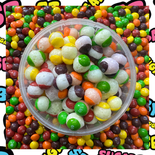 Freeze Dried Skittles – SUGAR BABY LOLLY JARS