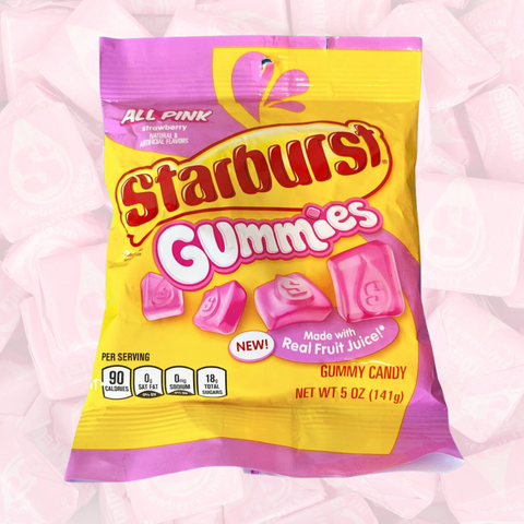 Starburst Gummies All Pink 141g