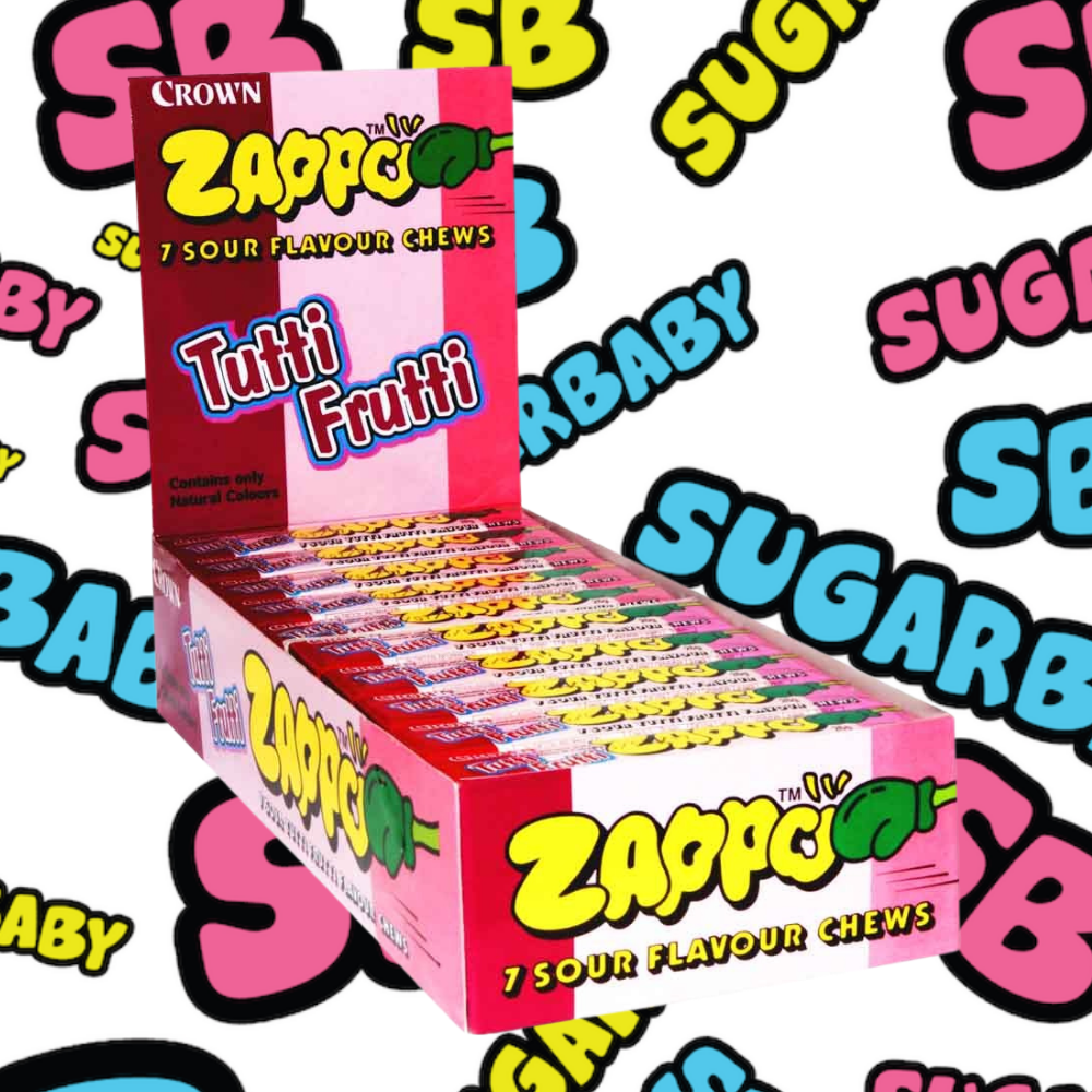 Zappo Tutti Frutti Chews Candy